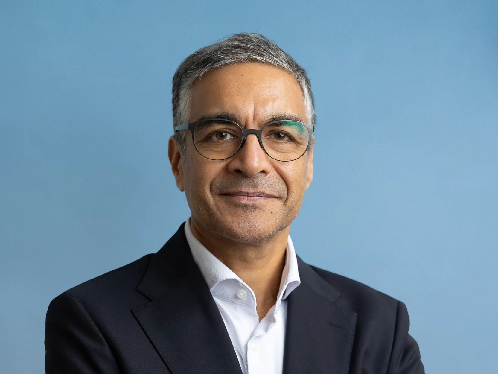 Porträt von Sikandar Salam