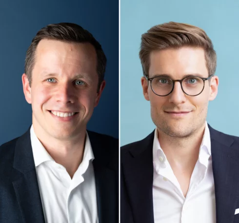 Porträts von Markus Polarczek und Dennis Schnutenhaus